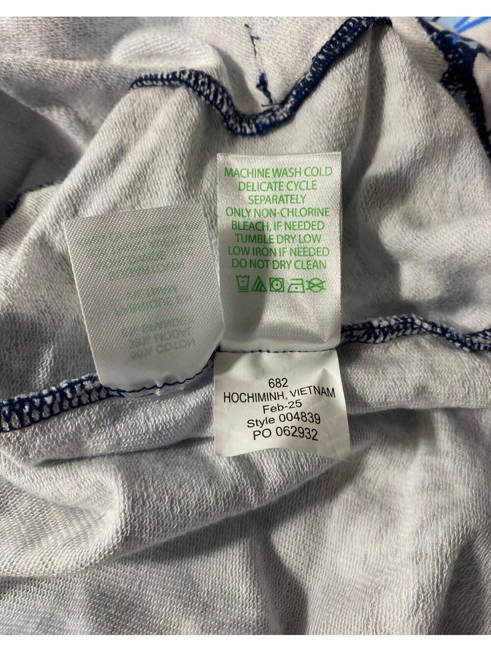 Lilly Pulitzer 1/2 Zip UPF 50+ Skipper Popover Blue White Floral Size L [COPY] - Picture 8 of 9